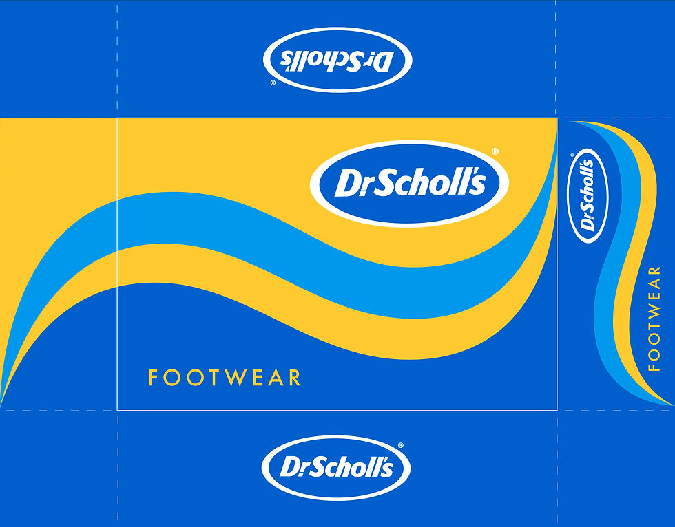Dr. Scholl's Design 2 - 3D Packaging Design