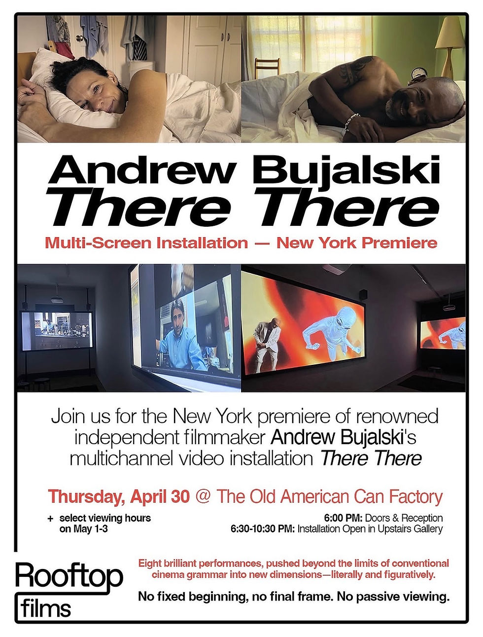 Suggests: THERE THERE Multi-Screen Installation New York Premiere