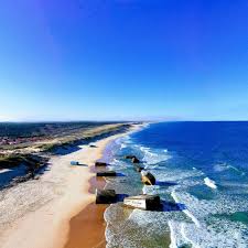 Plages de Capbreton, vue aérienne