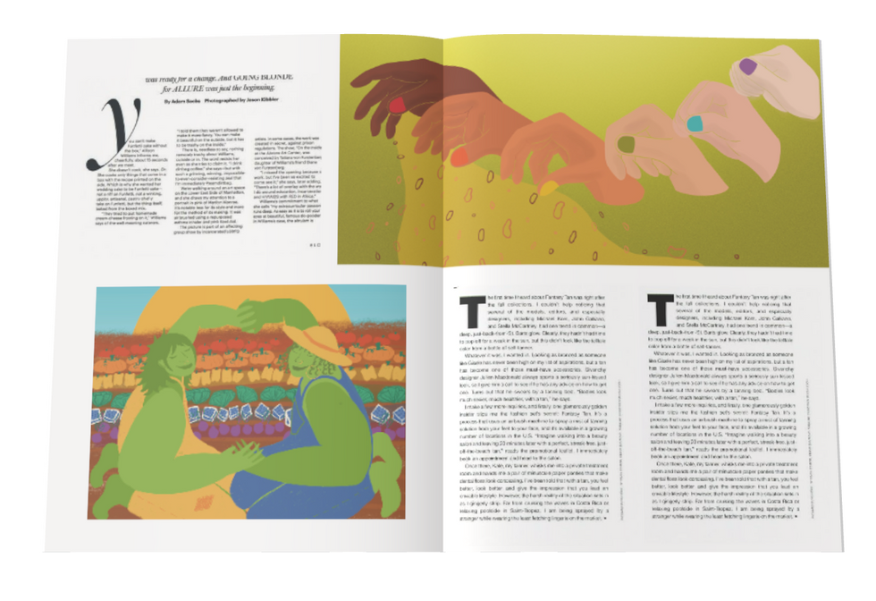 Magazine layout