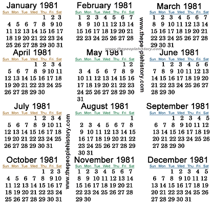 80s/VINTAGE/82年−HIGHT−TIMES/CALENDAR。 HIGH TIMES 1982 VINTAGE HEADSHOP CALENDER STILL SEALED
