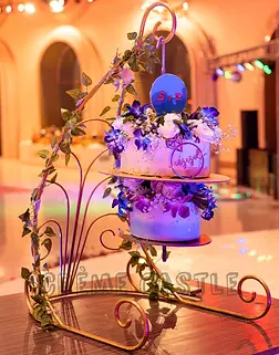 Chandelier Cake: Suspended sweetness, a dessert masterpiece that turns any occasion into a sweet celebration!