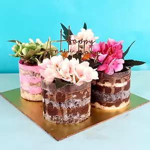 Mini Platter Cake: Big joy in bite-sized glory. A delicious affair in every miniature masterpiece!