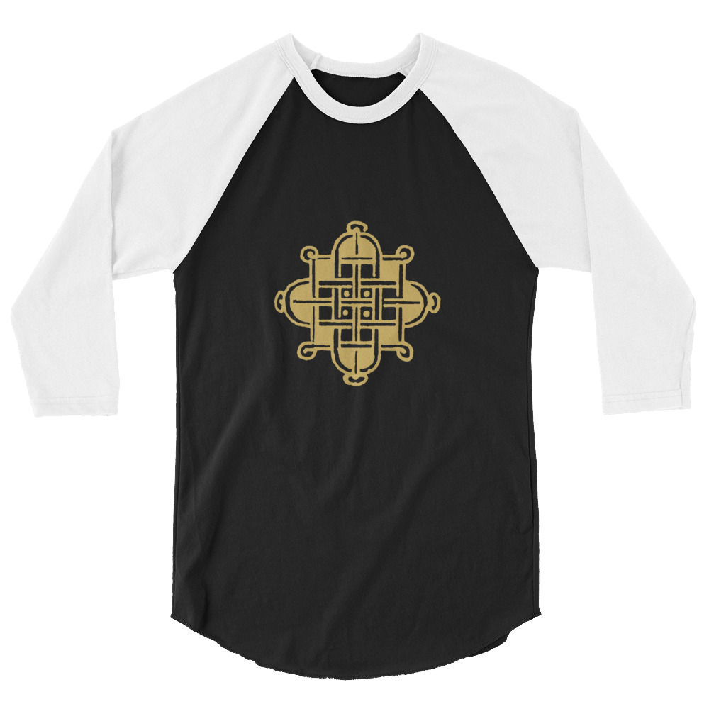3/4 sleeve raglan shirt