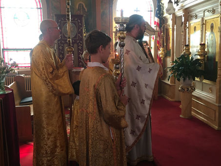 12th Sunday after Pentecost and blessing of the New School Year for the Children