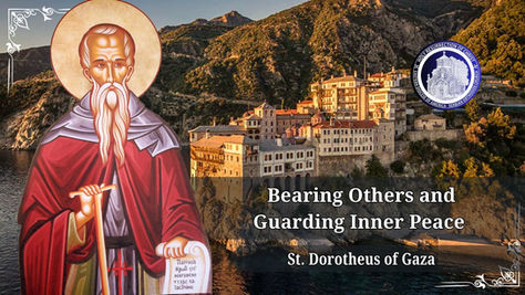 Bearing Others and Guarding Inner Peace