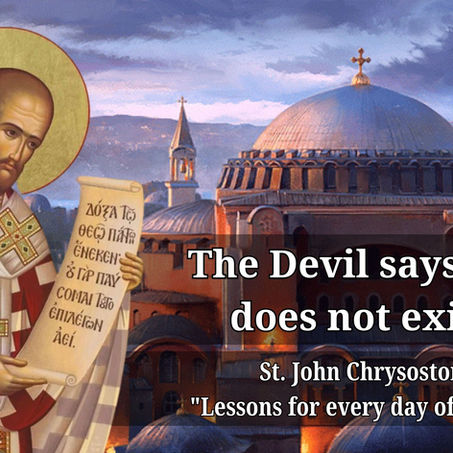 The Devil says Hell does not exist!
