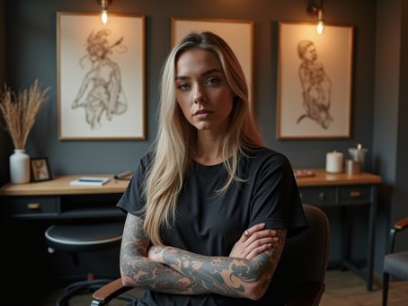 Conheça a História Profunda por Trás da Tatuadora Vivi Moonchild