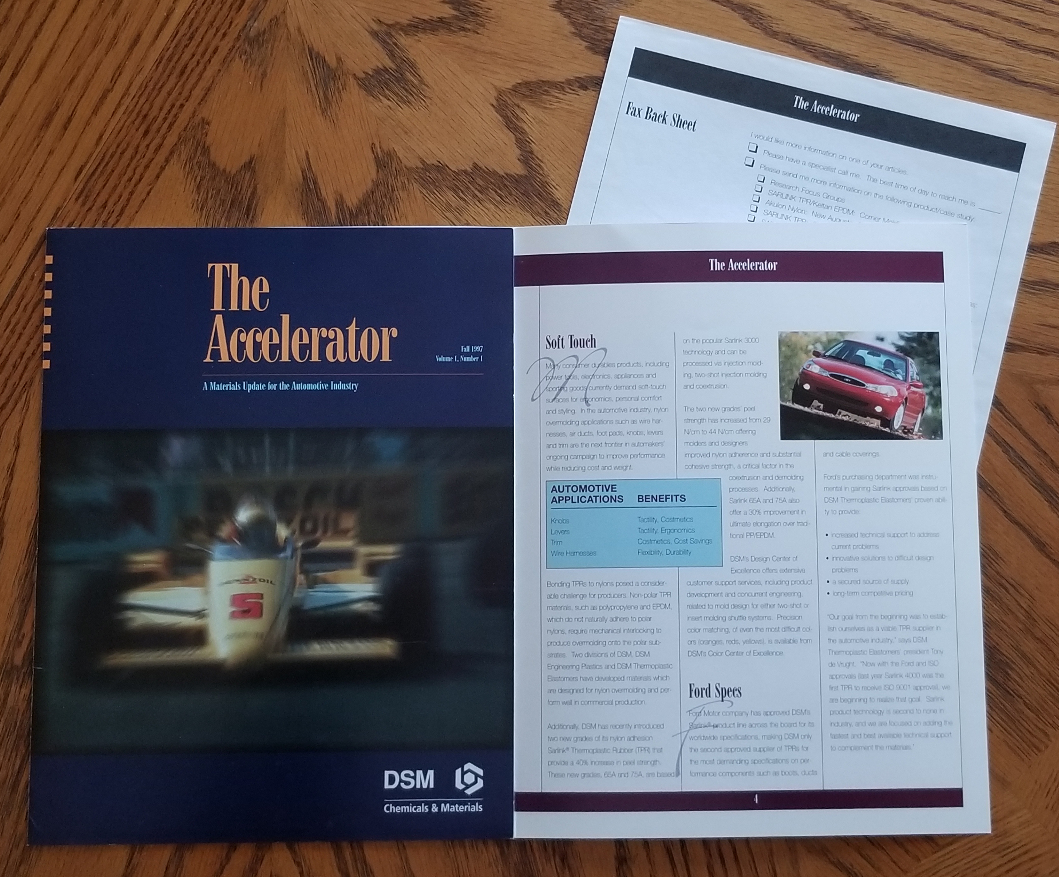 Business Tri-Fold with insert