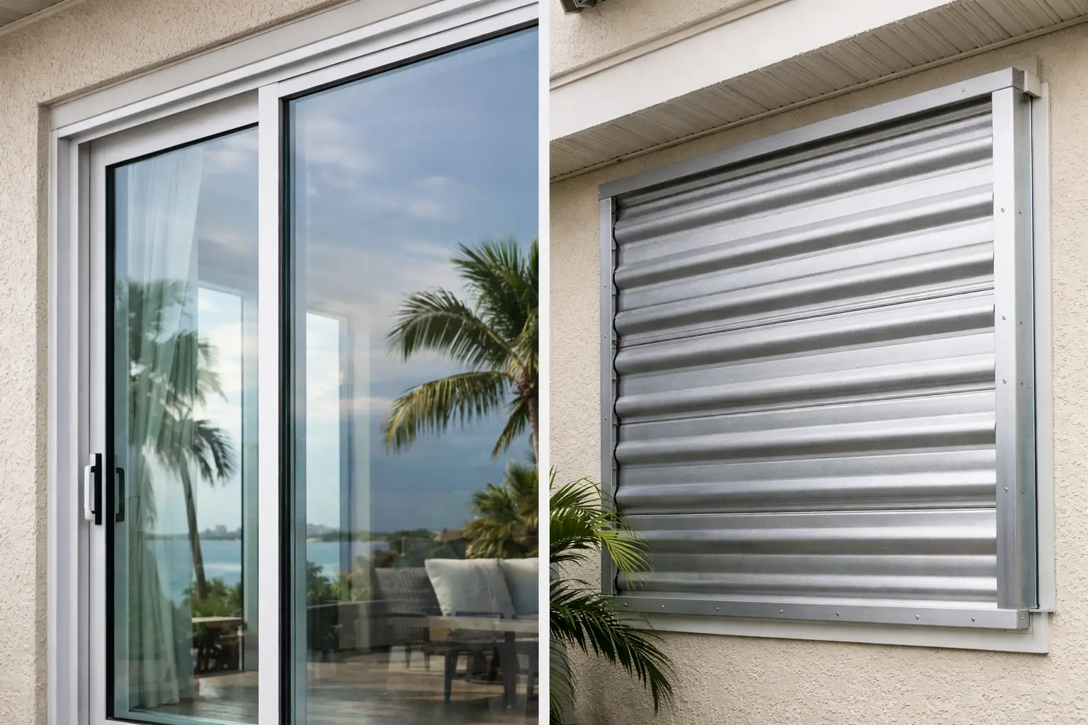 Impact Windows Versus Hurricane Shutters