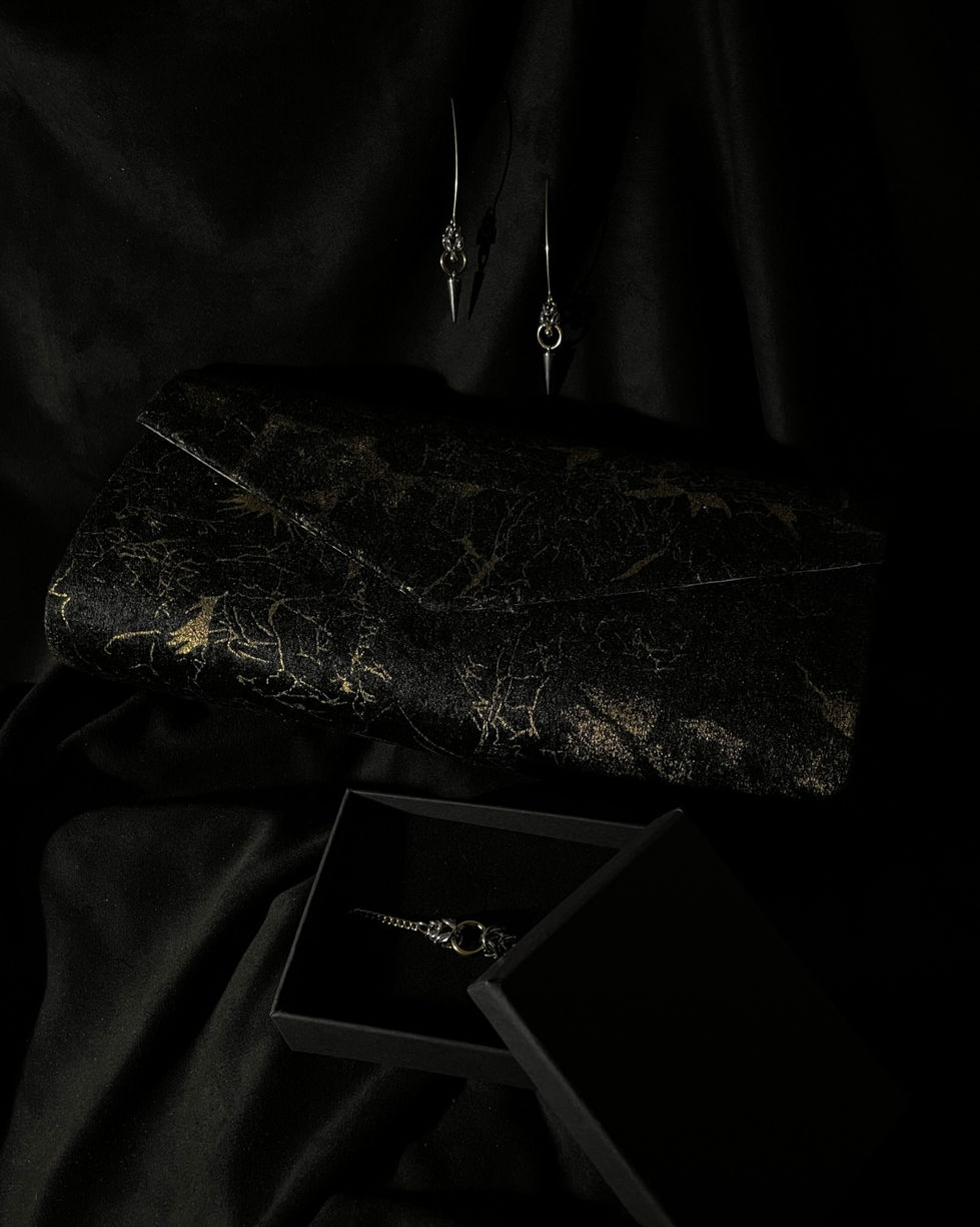 Dark Golden Clutch