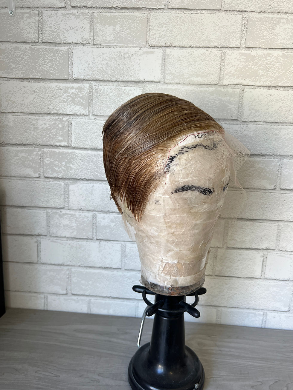Thumbnail: Slick Mens Wig (Short Sides)