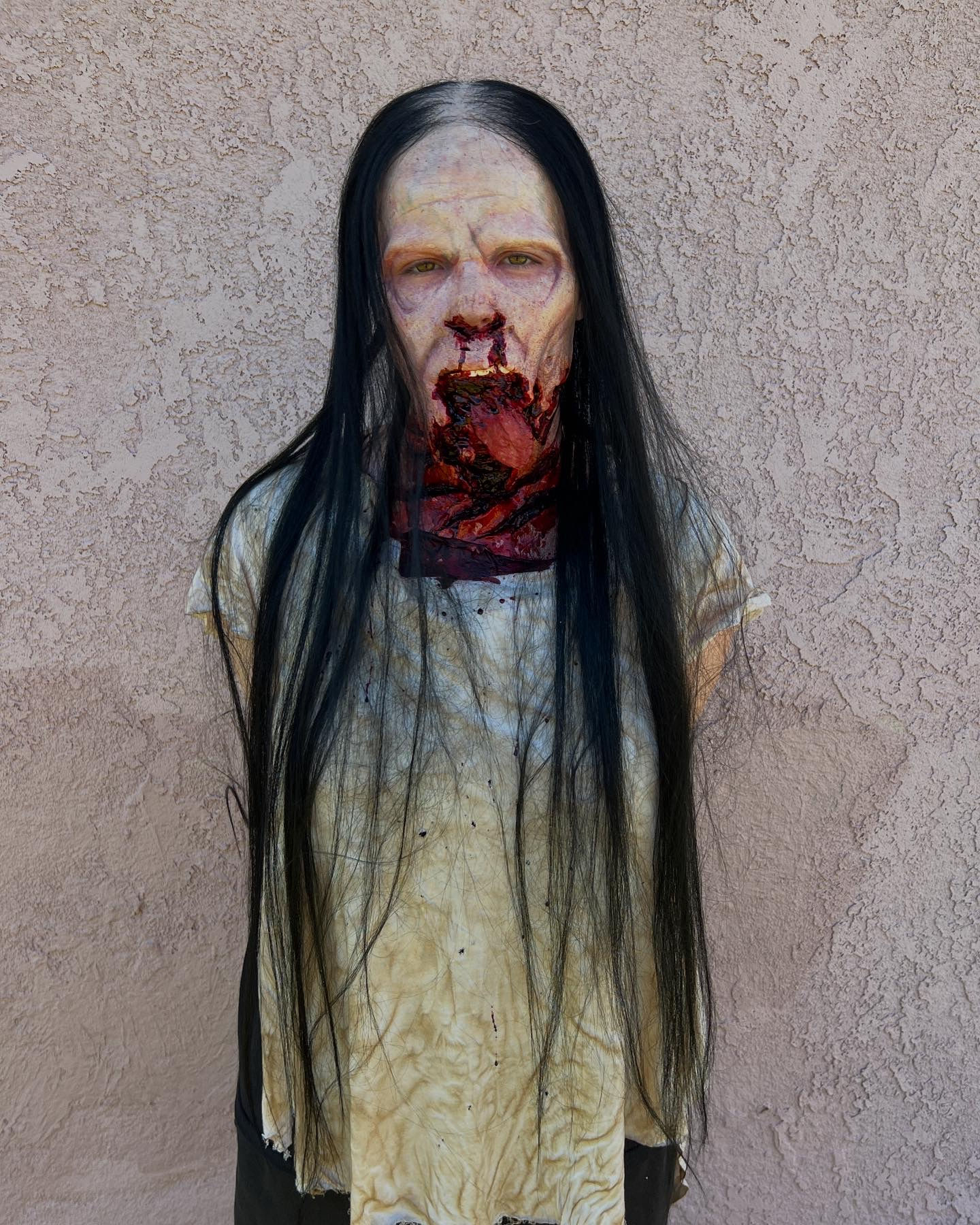 Extra long (26”) balding witch topper 