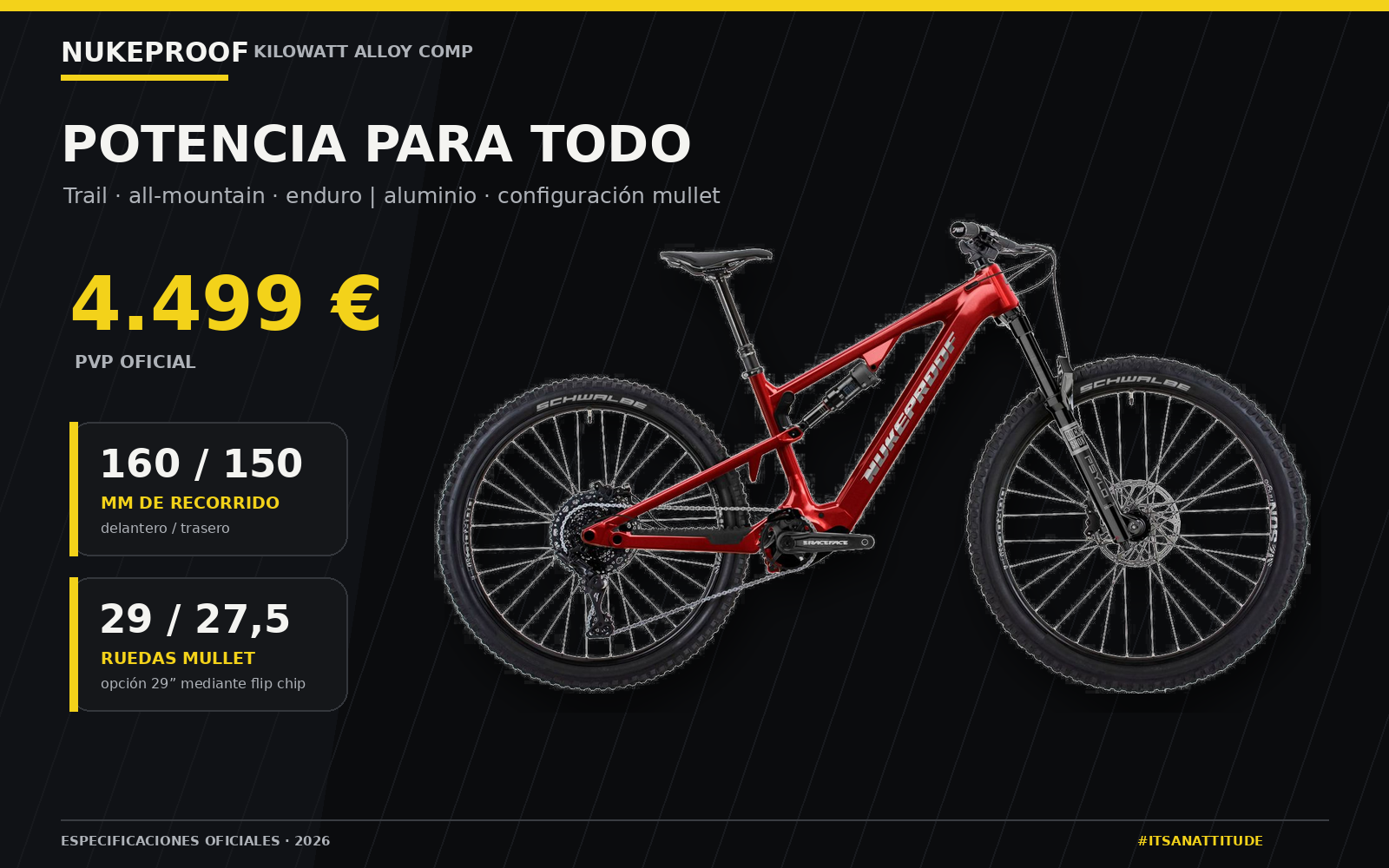 Nukeproof Kilowatt Alloy Comp Avinox M2 - visión general