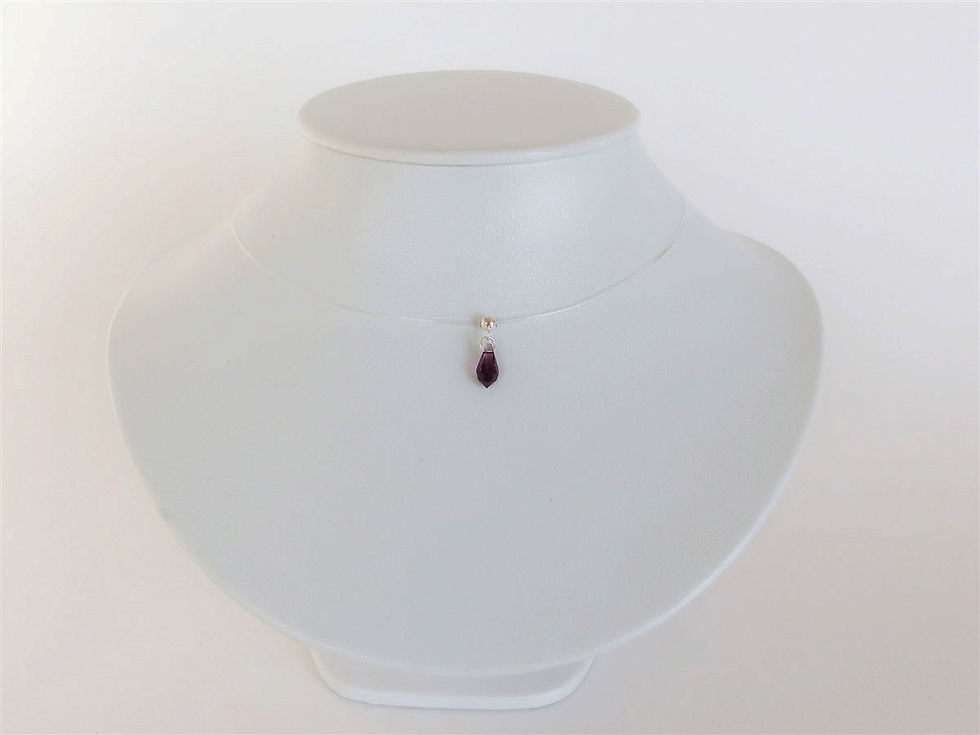 Miniature : Collier "Invisible Goutte"