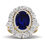 Thumbnail: 4.68 Carat Blue Love Diamond Ring