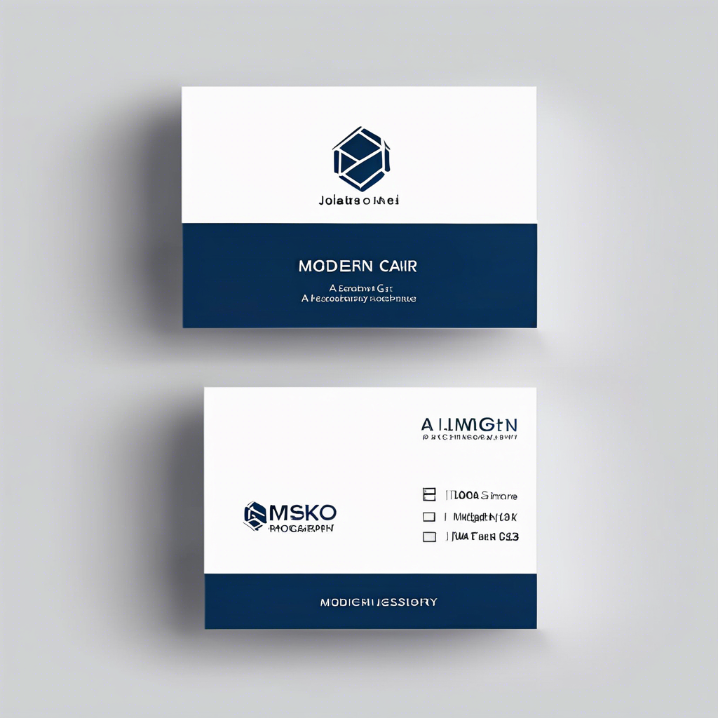 Modern Business Card
