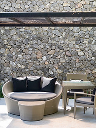 relaxing corner outdoor furniture