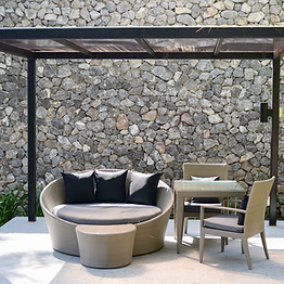 relaxing corner outdoor furniture
