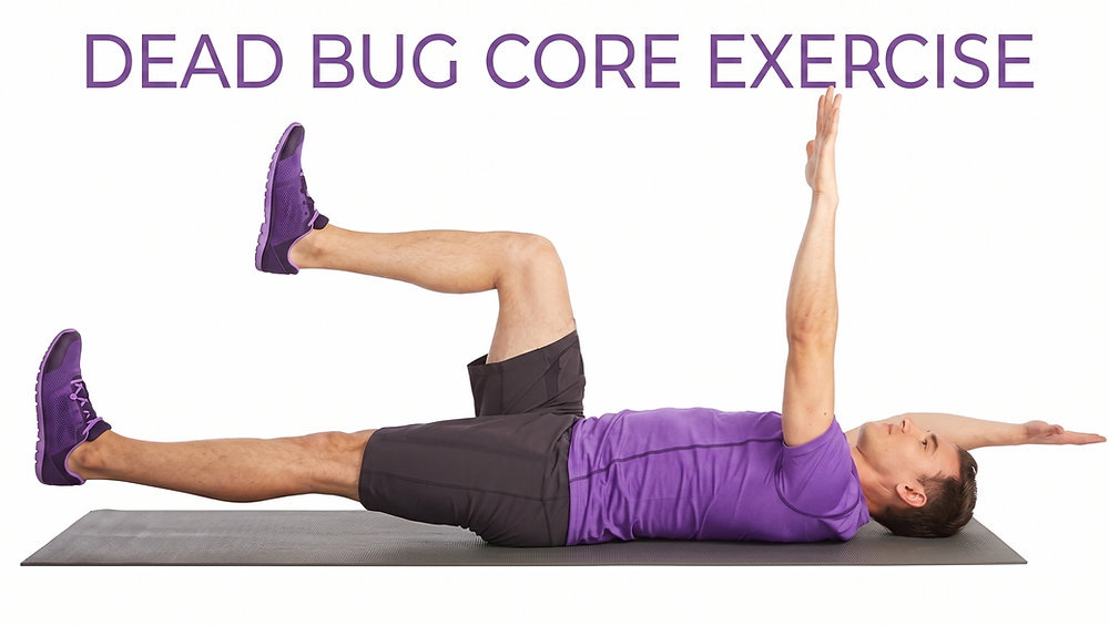 Deep Bug Exercise 🪲 The Dead Bug Exercise: A Core-Strengthening Secret You Shouldn’t Skip