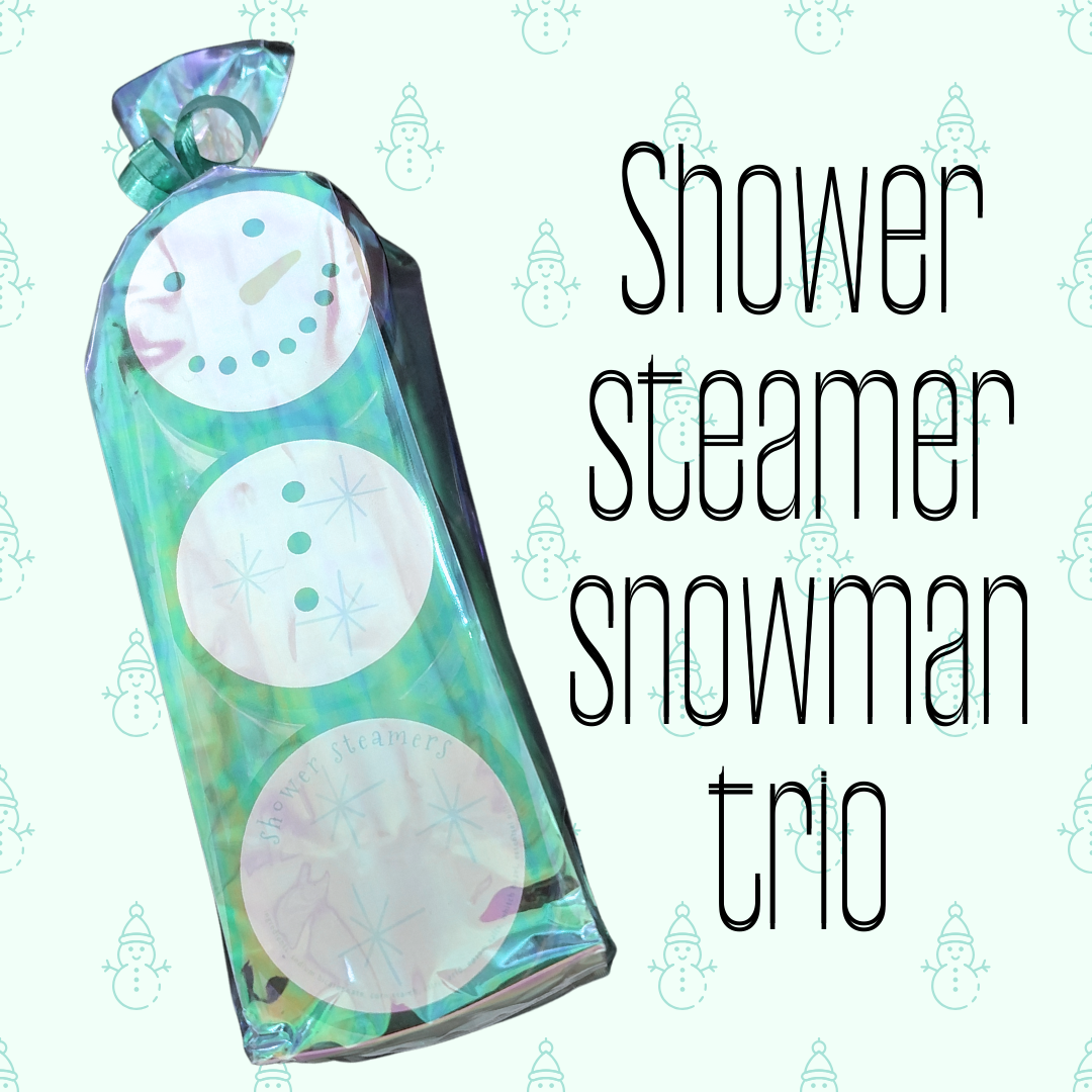 Snowman Shower Steamers