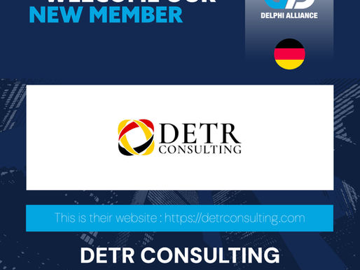 🙏 We are delighted to welcome DETR Consulting as a new member of the Delphi Alliance.