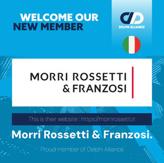 🙏 We are delighted to welcome Morri Rossetti & Franzosi as a new member of the Delphi Alliance.