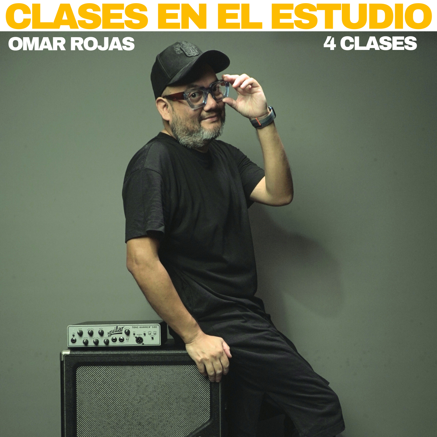 4 Clases De Bajo En El Estudio x Omar Rojas