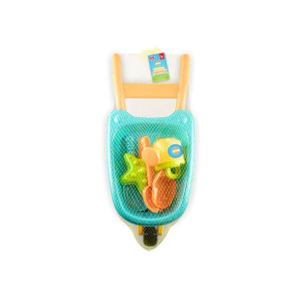 Wheel Barrow and Accessories Sand Set