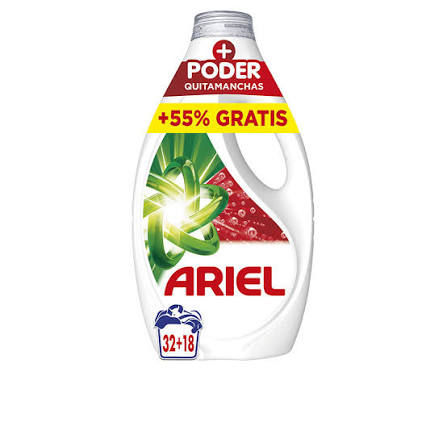 Ariel detergent liquid 50wash extra stain remover 2.25l