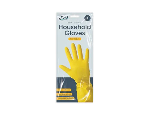 Household Gloves 1 Pair - Medium