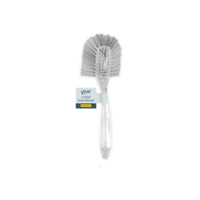 Clear Dish Brush 