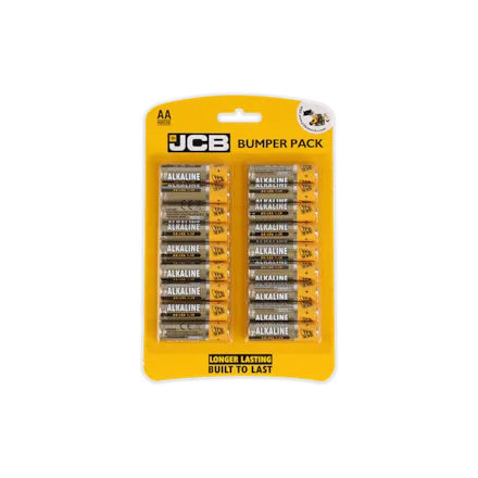 JCB LR6/AA BATTERIES ALKALINE 18PK