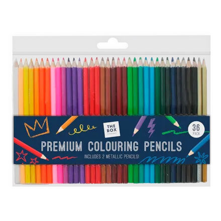Premium Colouring Pencils 36pk