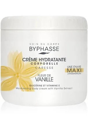 Moisturising Body Cream Byphasse Vanilla (500 ml)