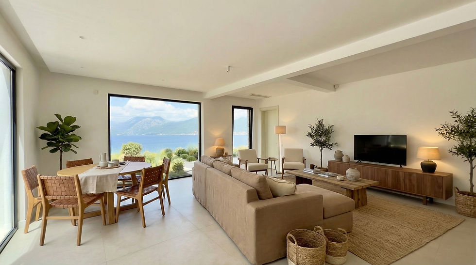 فيلا مطلة على البحر في مونتينيغرو