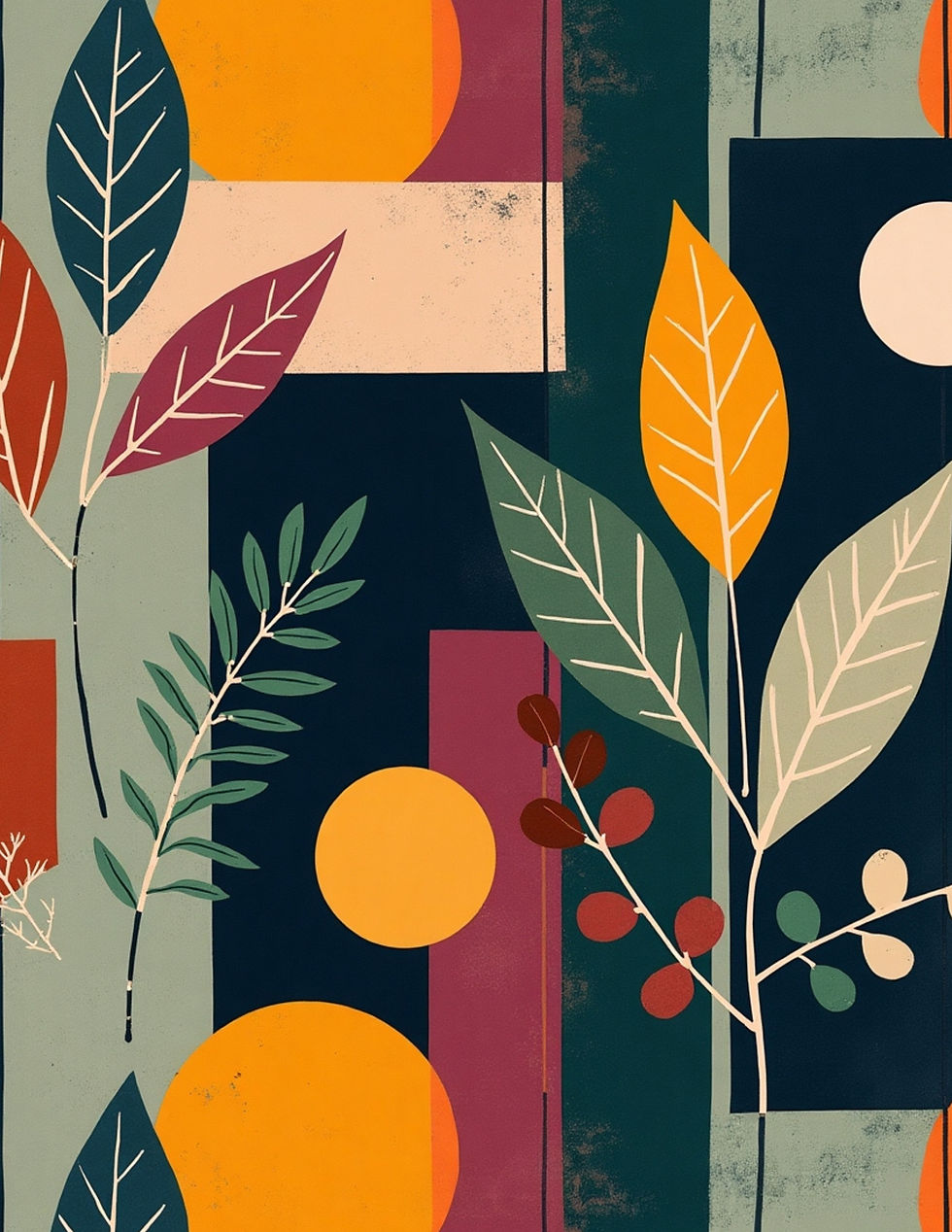 Thumbnail: Collage Collection: No.4532 Forest Abstracts
