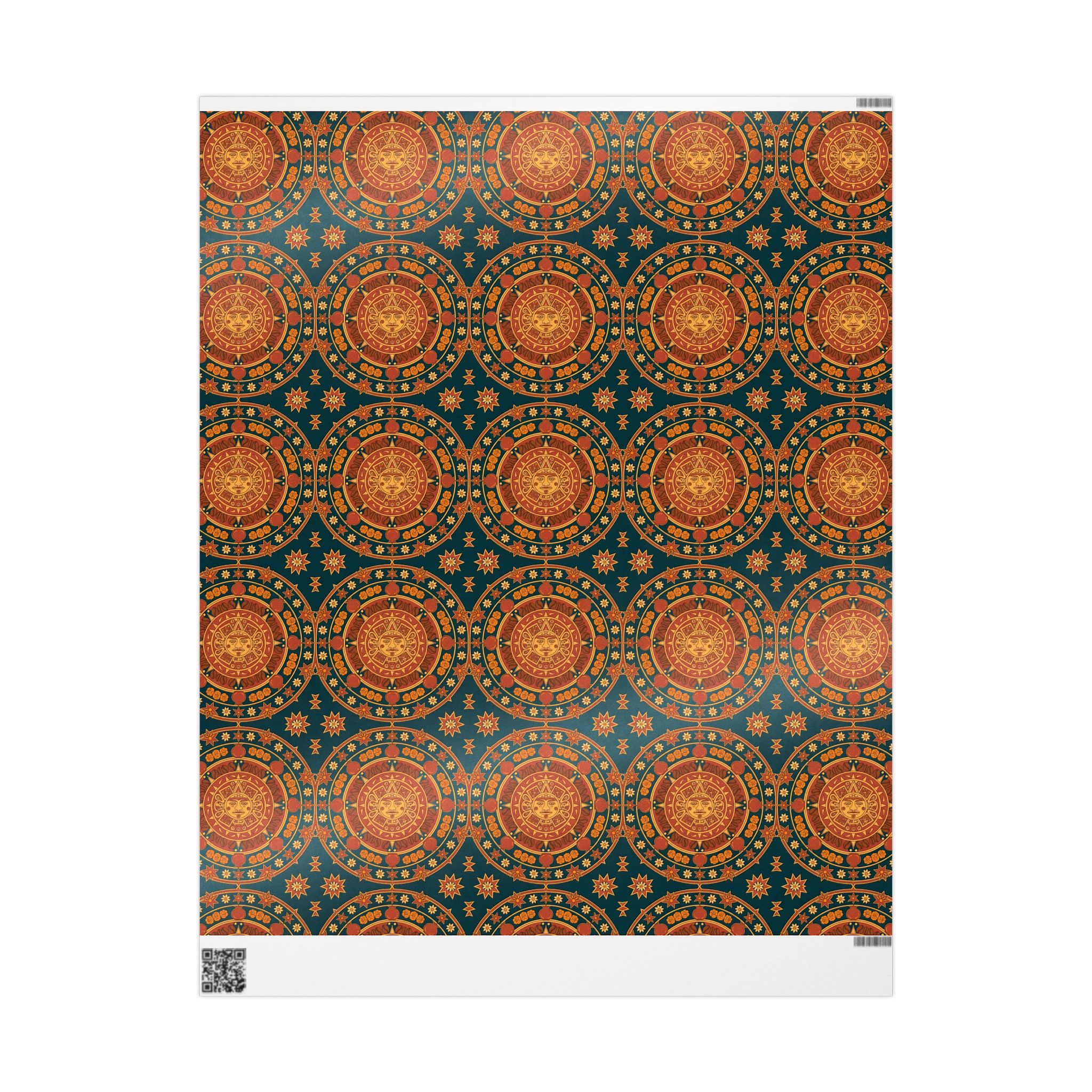 The Mayan Calendar Mandala (Timing & Abundance) Gift Wrap Roll