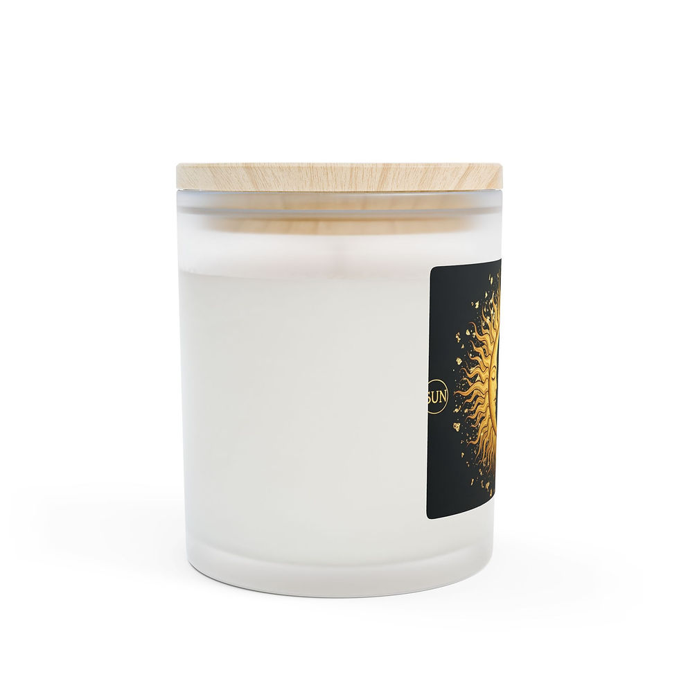 Thumbnail: The Eclipse Mandala .Frosted Glass, 11oz