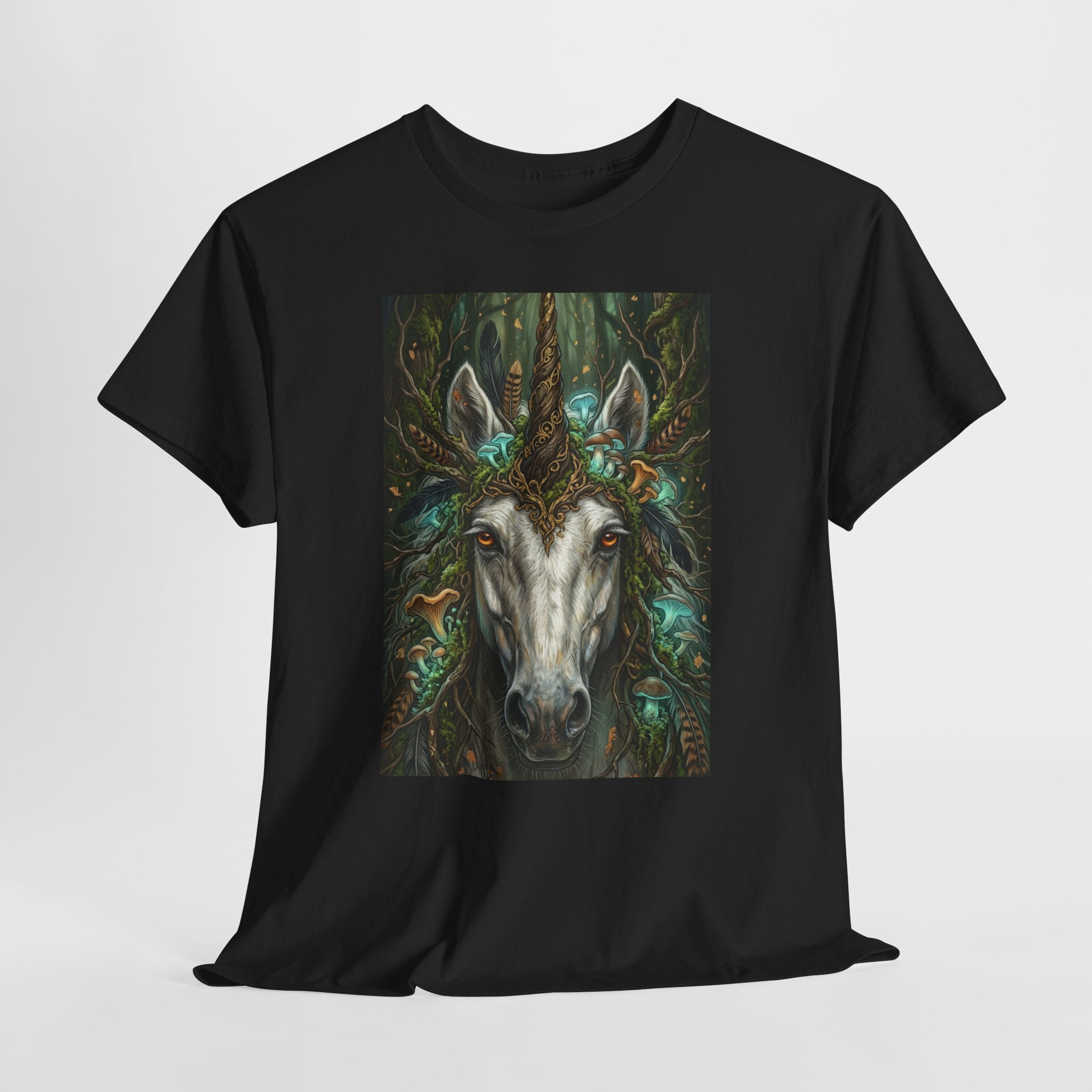 The Forest Monarch Unicorn (Nocturnal Wisdom) Tee