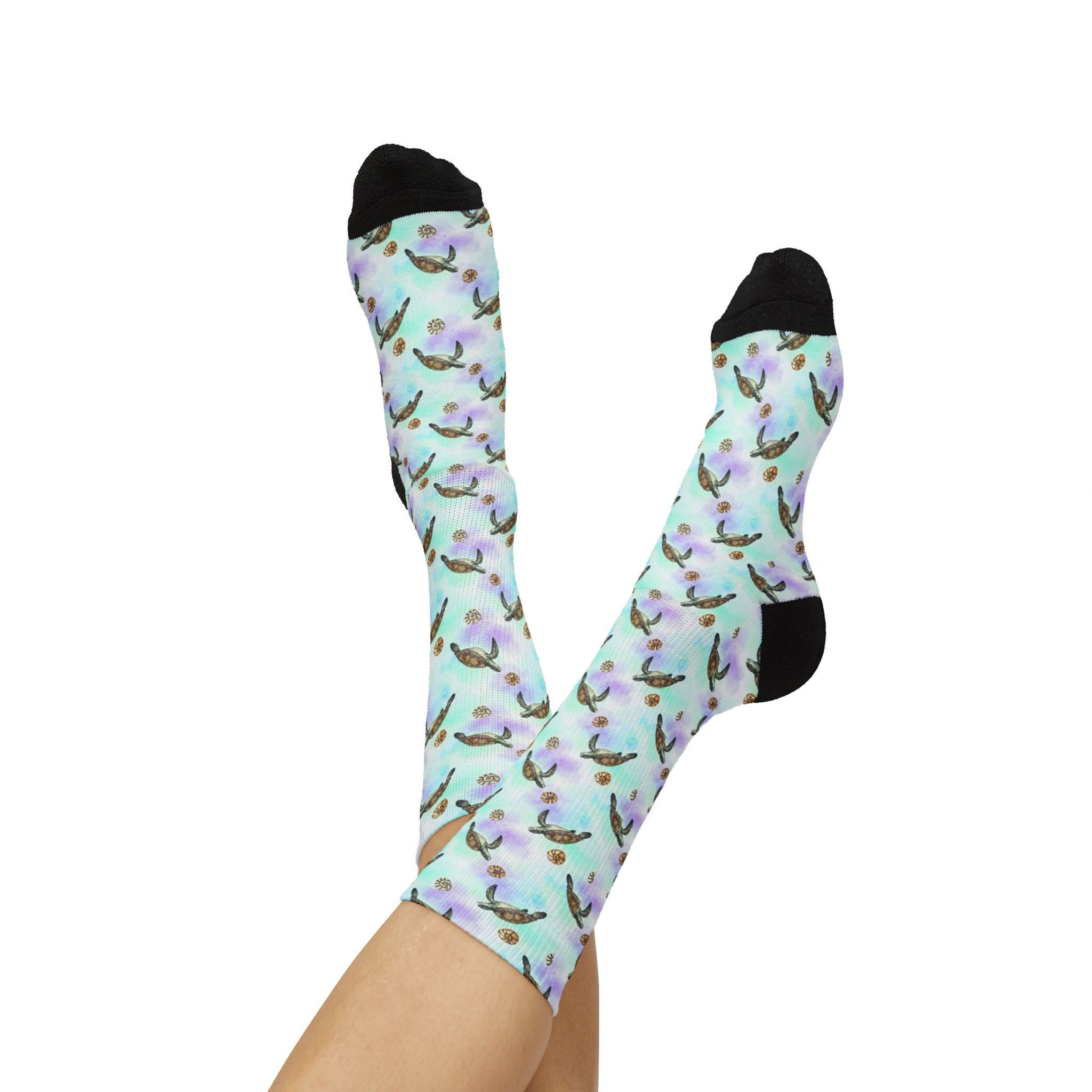 The Voyager (The Sea Turtle) Crew Socks