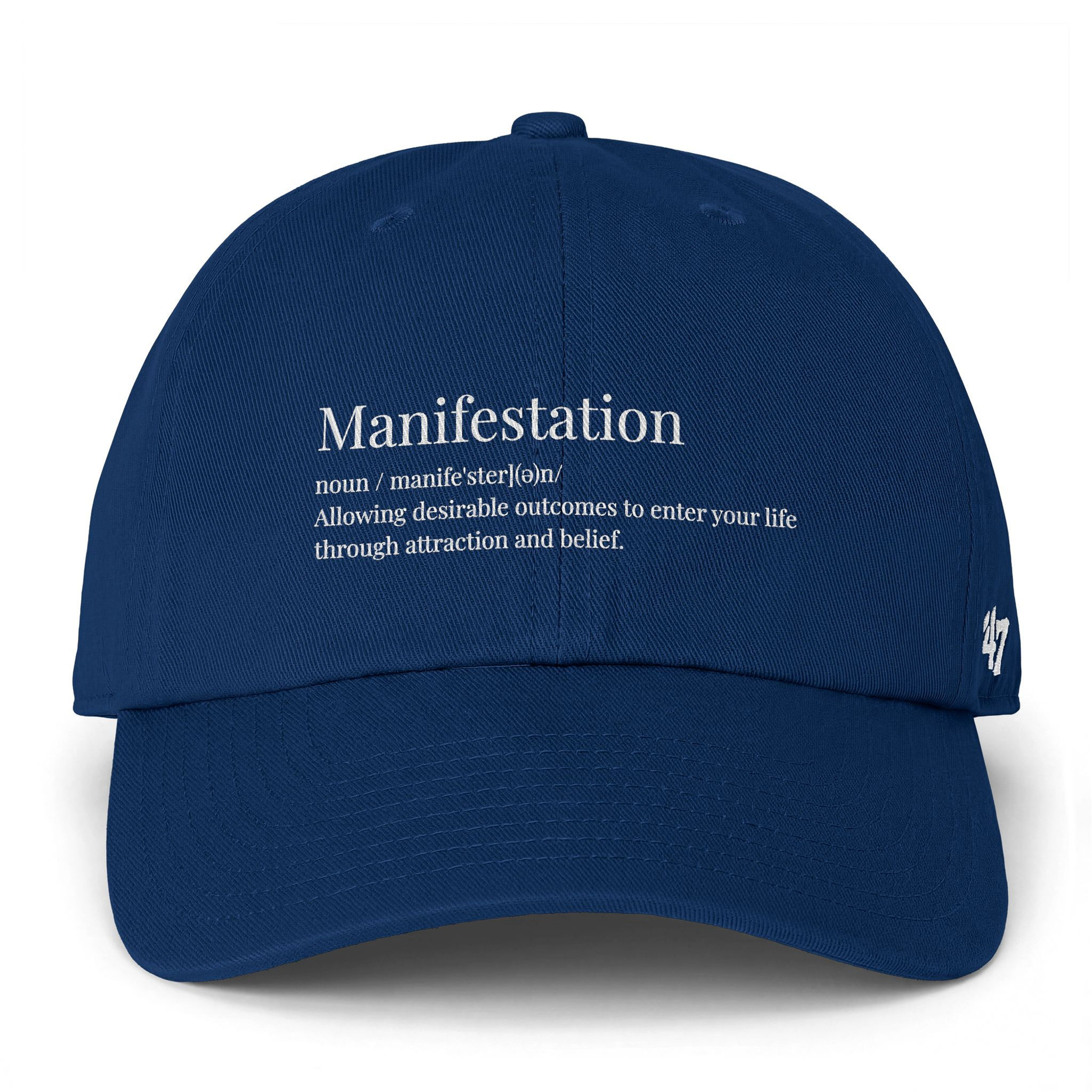 Manifestation Dad Hat — Definition Baseball Cap