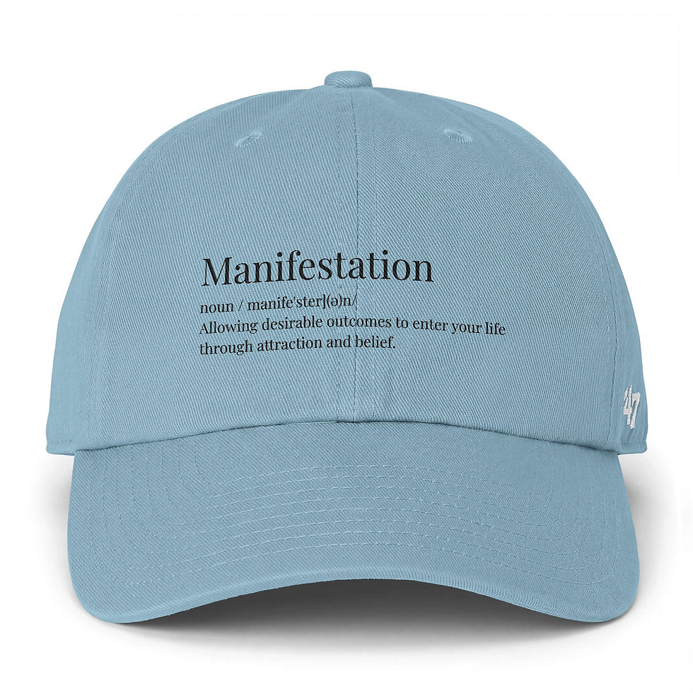 Thumbnail: Manifestation Cap —Affirmation Dad Hat for Mindfulness & Law of Attraction