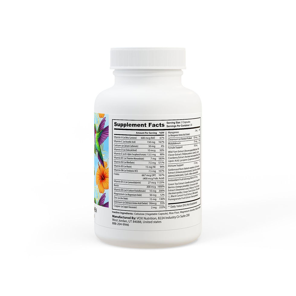 Thumbnail: Multivitamin for Women Supplement (60 Capsules)