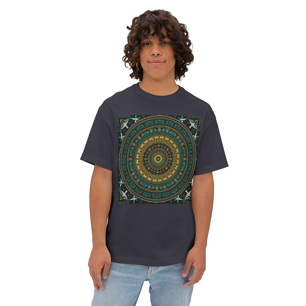 Thumbnail: The Quetzalcoatl Alchemist Mandala Intention: Transformational Co-Creation.Tee