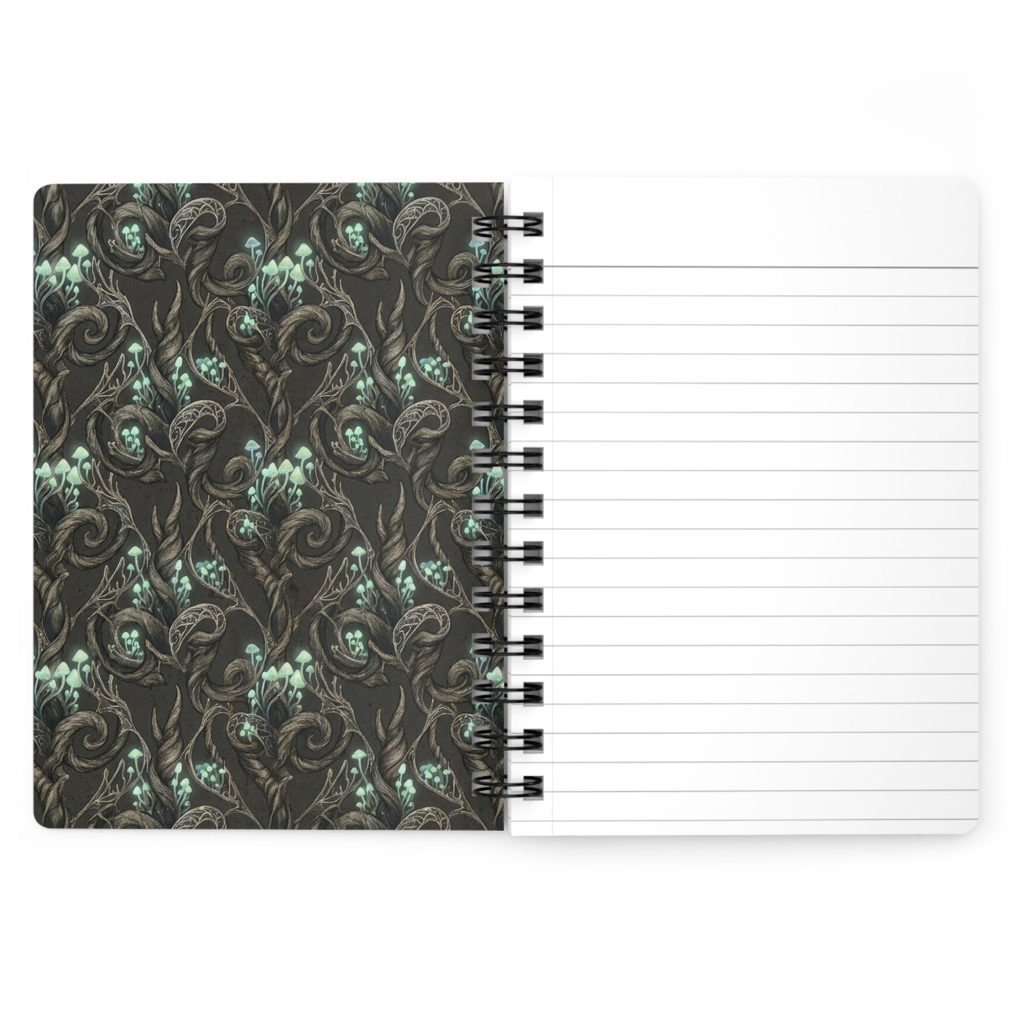 Mystical Unicorn Journal — Woodland Fantasy Spiral Notebook