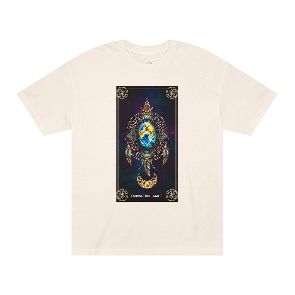 Thumbnail: Mystic Dreamcatcher Tee — Labradorite Magic Graphic T-Shirt