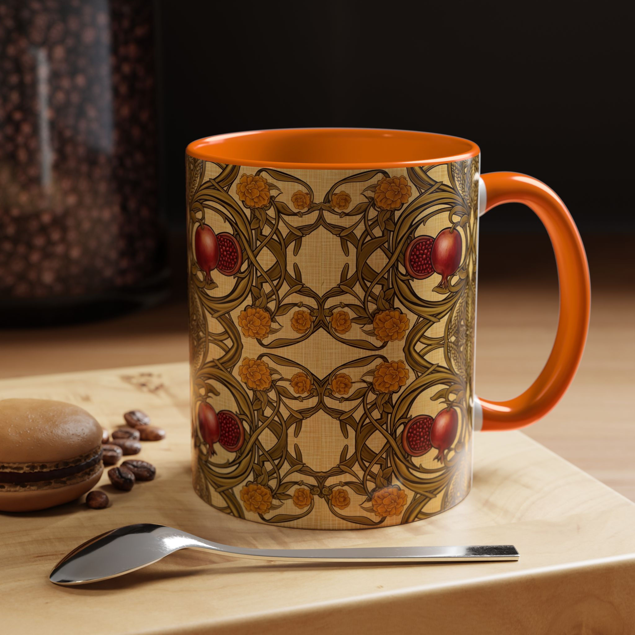 The Abundant Vine Prosperity and Growth Accent Coffee Mug