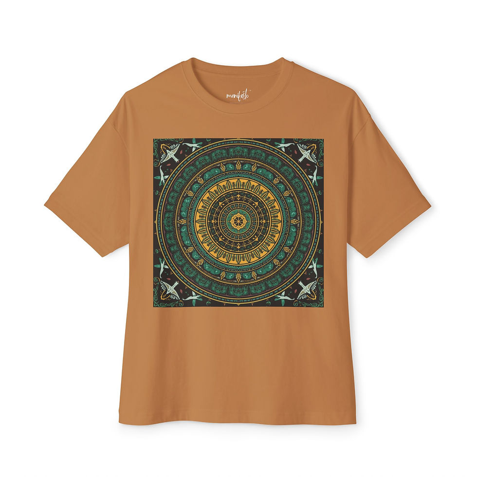 Thumbnail: The Quetzalcoatl Alchemist Mandala Intention: Transformational Co-Creation.Tee