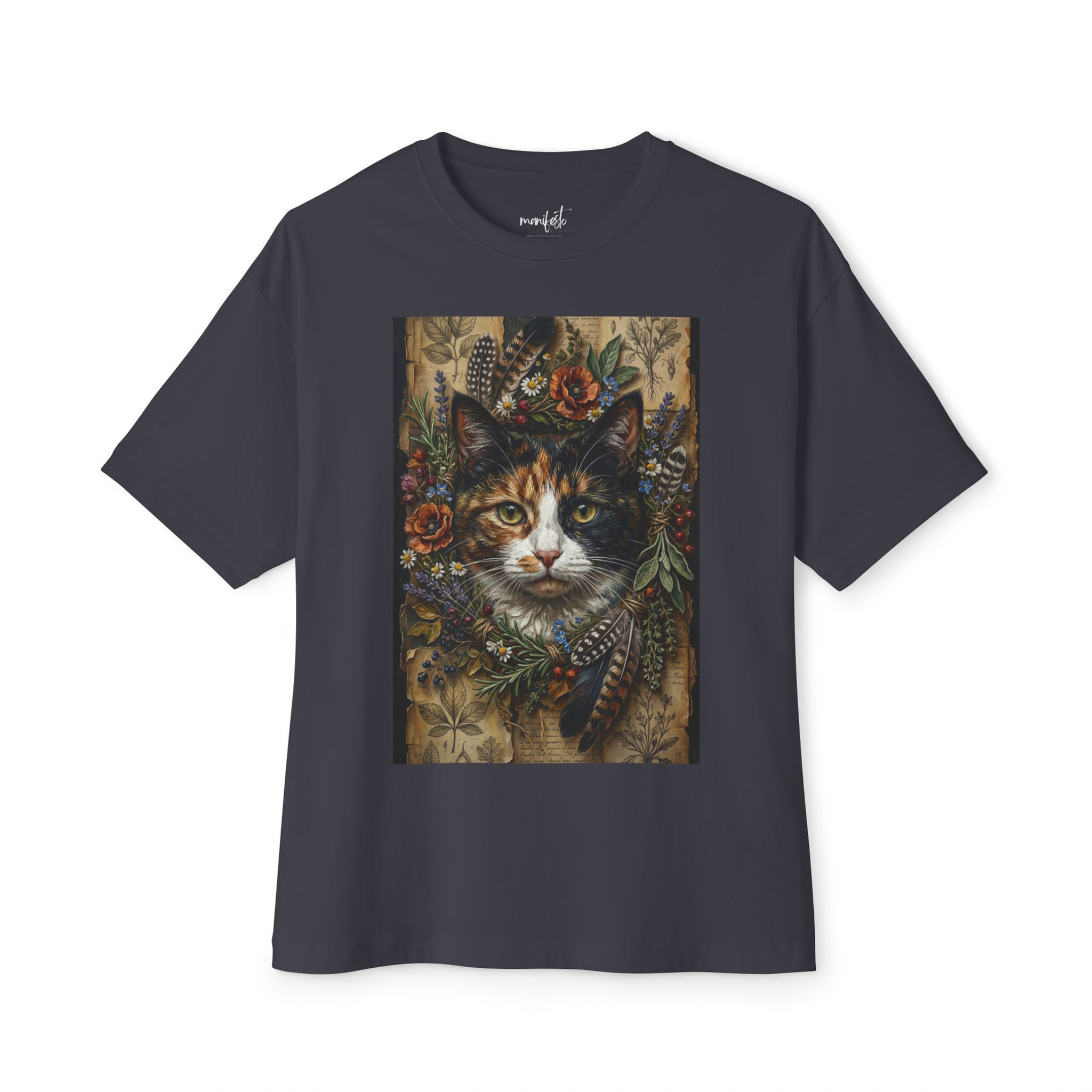 The Calico Oracle — Calico Portrait Graphic T-Shirt